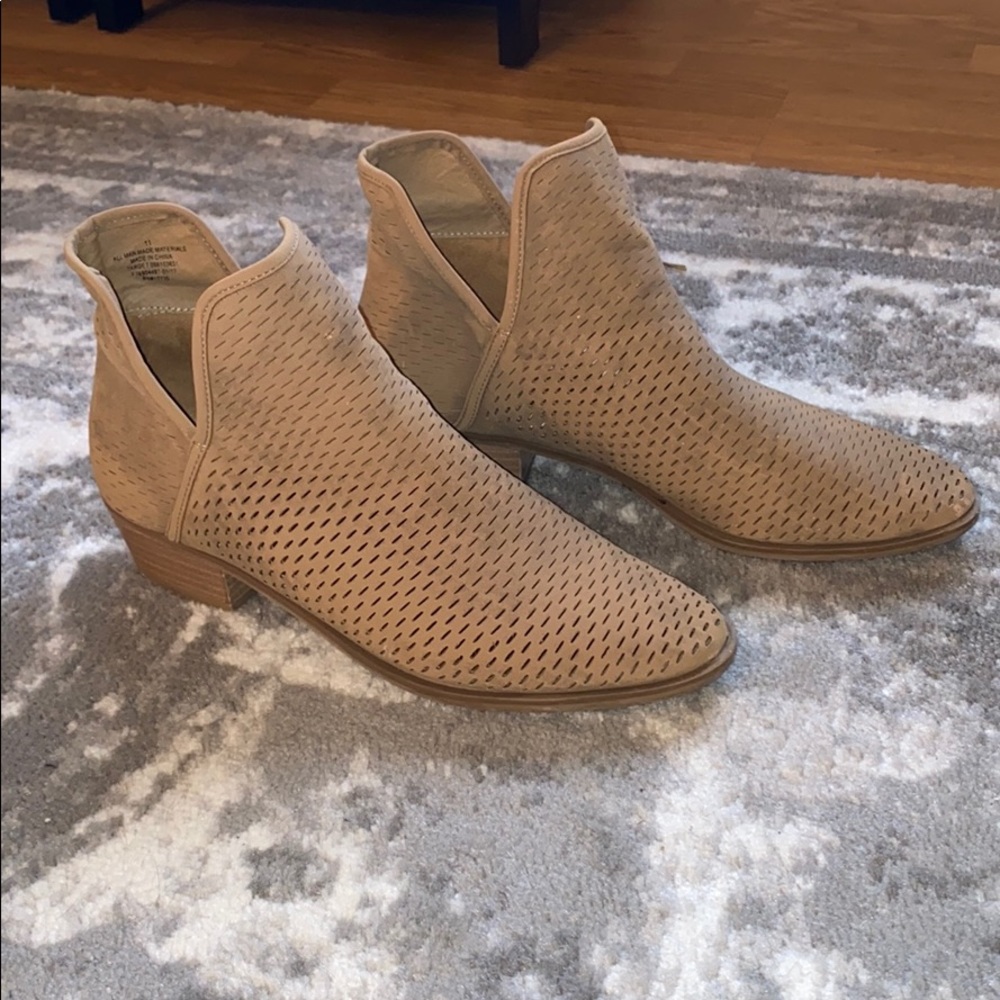 Tan Booties